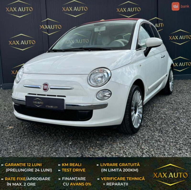 FIAT 500 Cabrio 1.2i 2016 - imagine 2