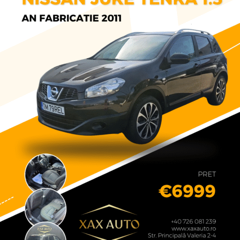 Masini in rate Timisoara | Masini rulate in rate cu avans 0% | Parc Auto Timisoara | XAX Auto Nissan Qashqai Tenka