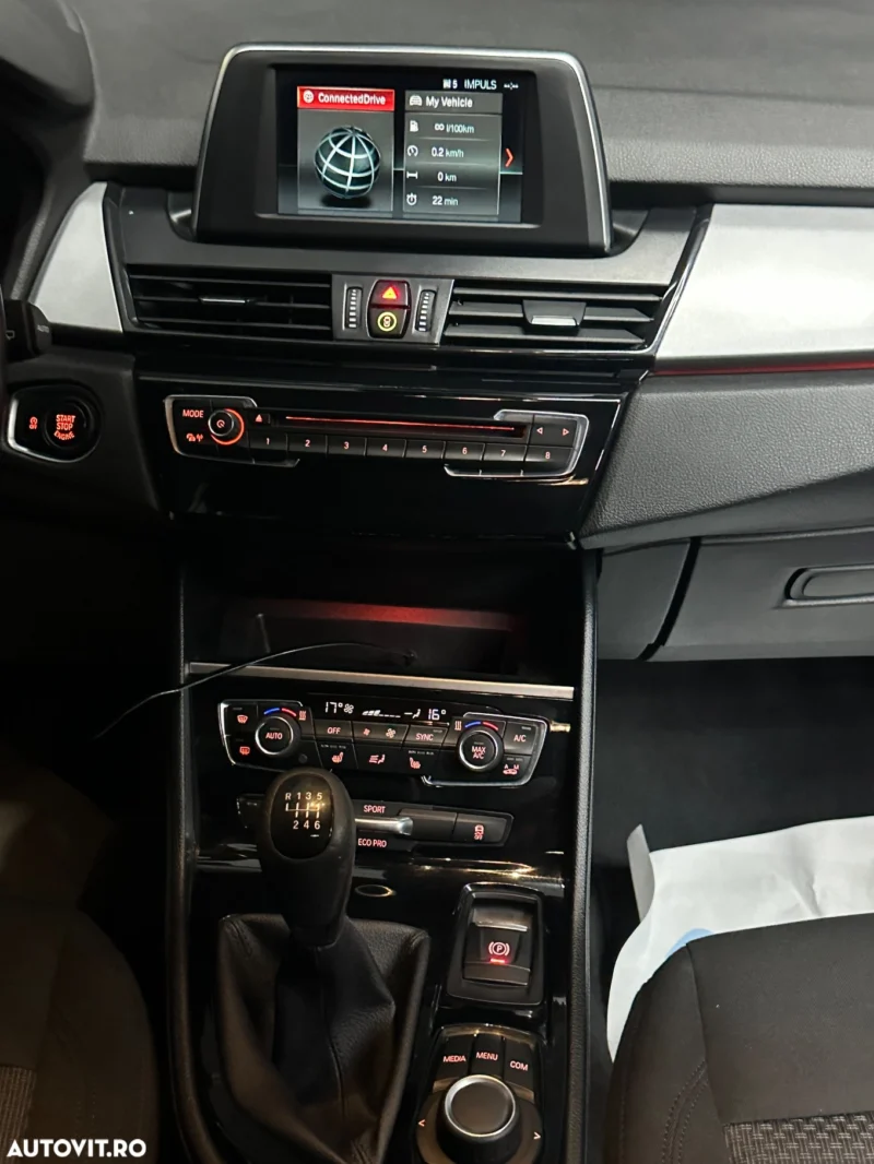 BMW Seria 2 216d Gran Tourer Sport Line - imagine 13