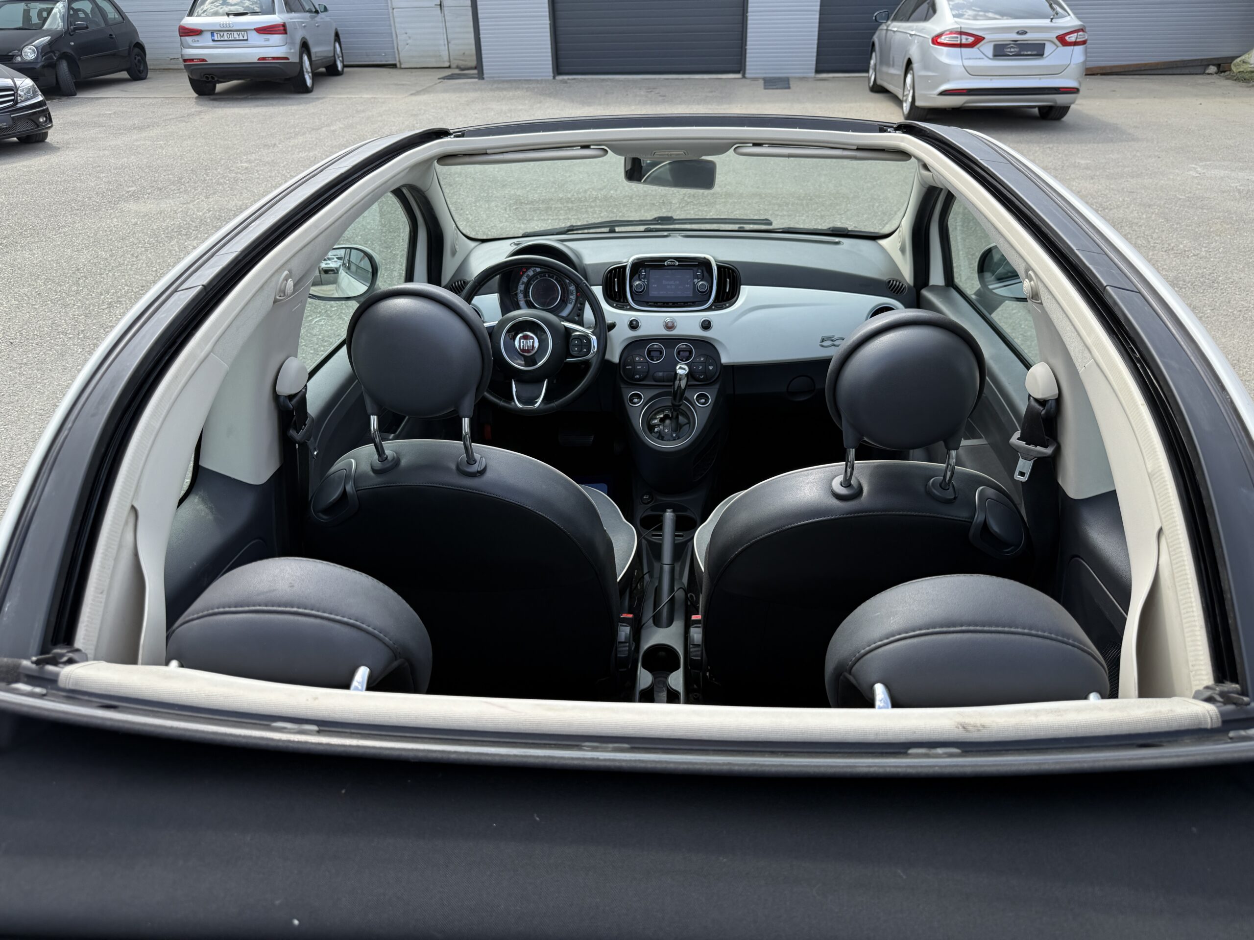 Masini in rate Timisoara | Masini rulate in rate cu avans 0% | Parc Auto Timisoara | XAX Auto Fiat 500 Cabrio - imagine 11
