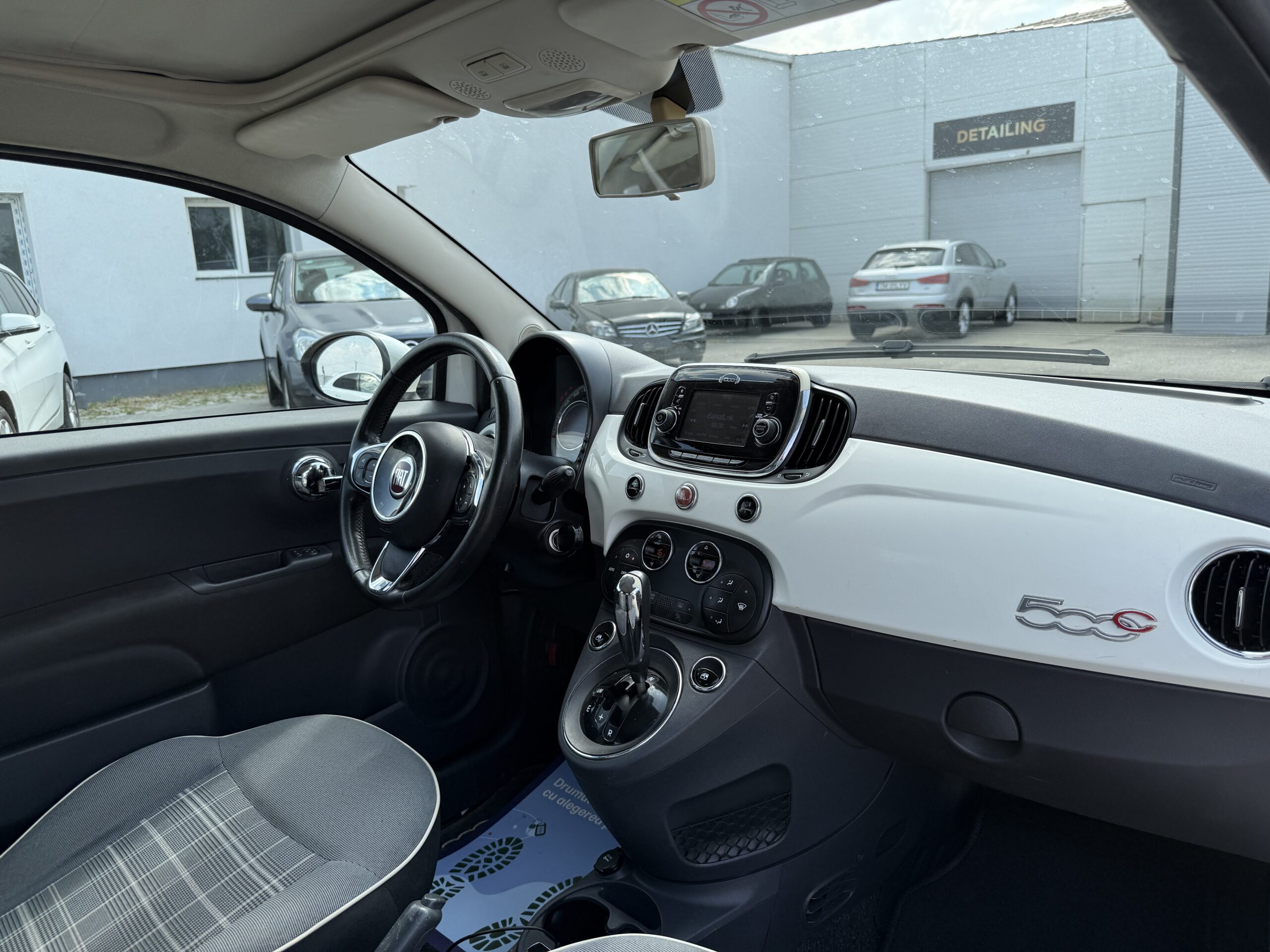 Masini in rate Timisoara | Masini rulate in rate cu avans 0% | Parc Auto Timisoara | XAX Auto Fiat 500 Cabrio - imagine 12