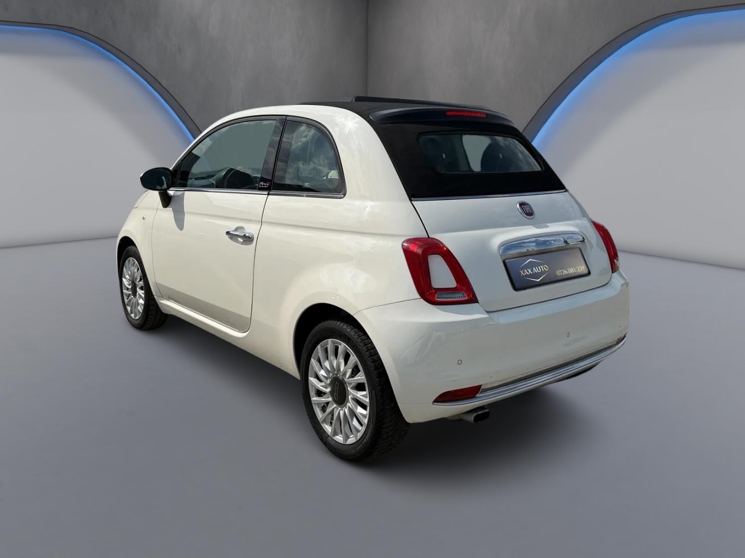 Masini in rate Timisoara | Masini rulate in rate cu avans 0% | Parc Auto Timisoara | XAX Auto Fiat 500 Cabrio - imagine 3