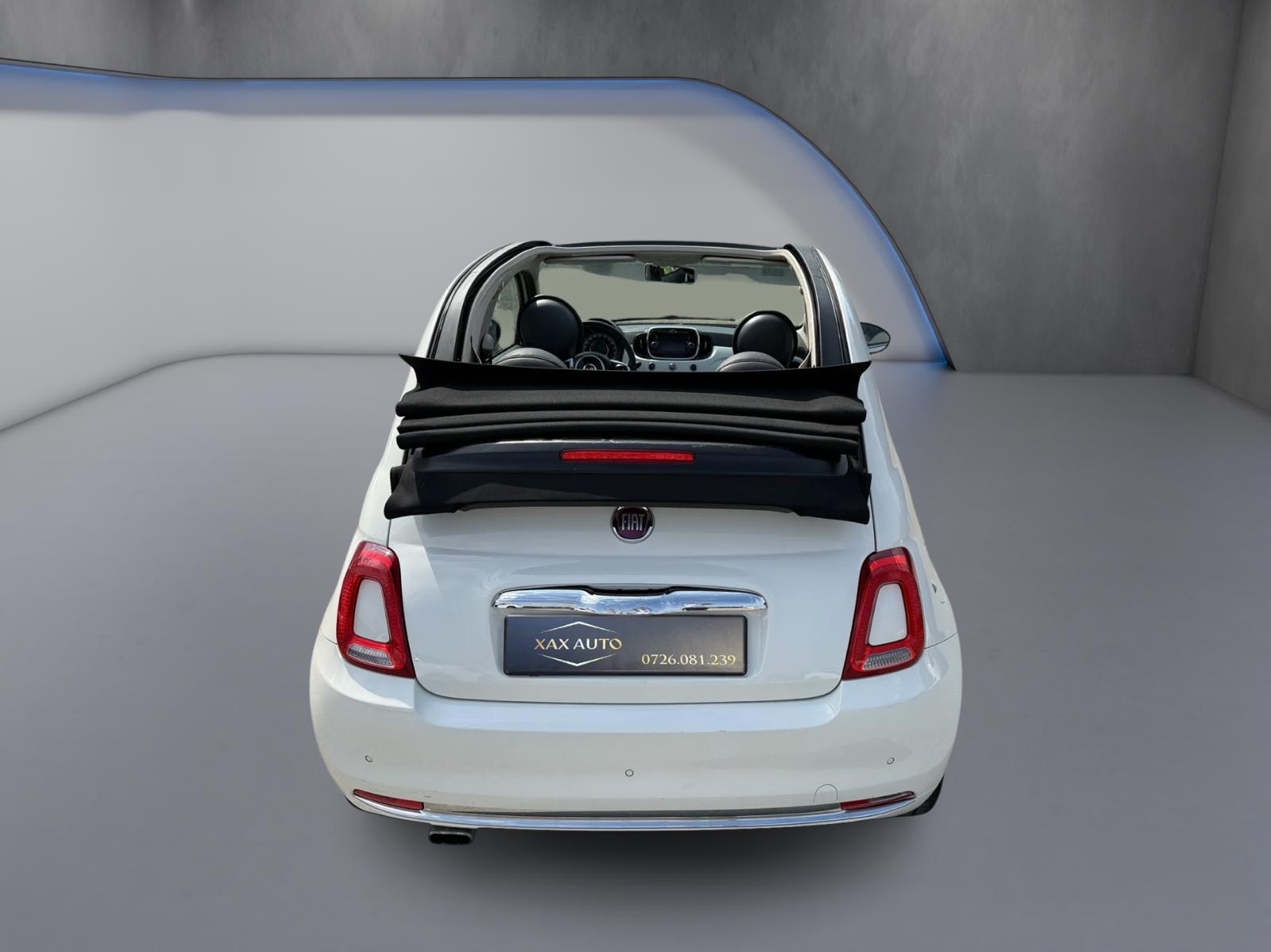 Masini in rate Timisoara | Masini rulate in rate cu avans 0% | Parc Auto Timisoara | XAX Auto Fiat 500 Cabrio - imagine 4