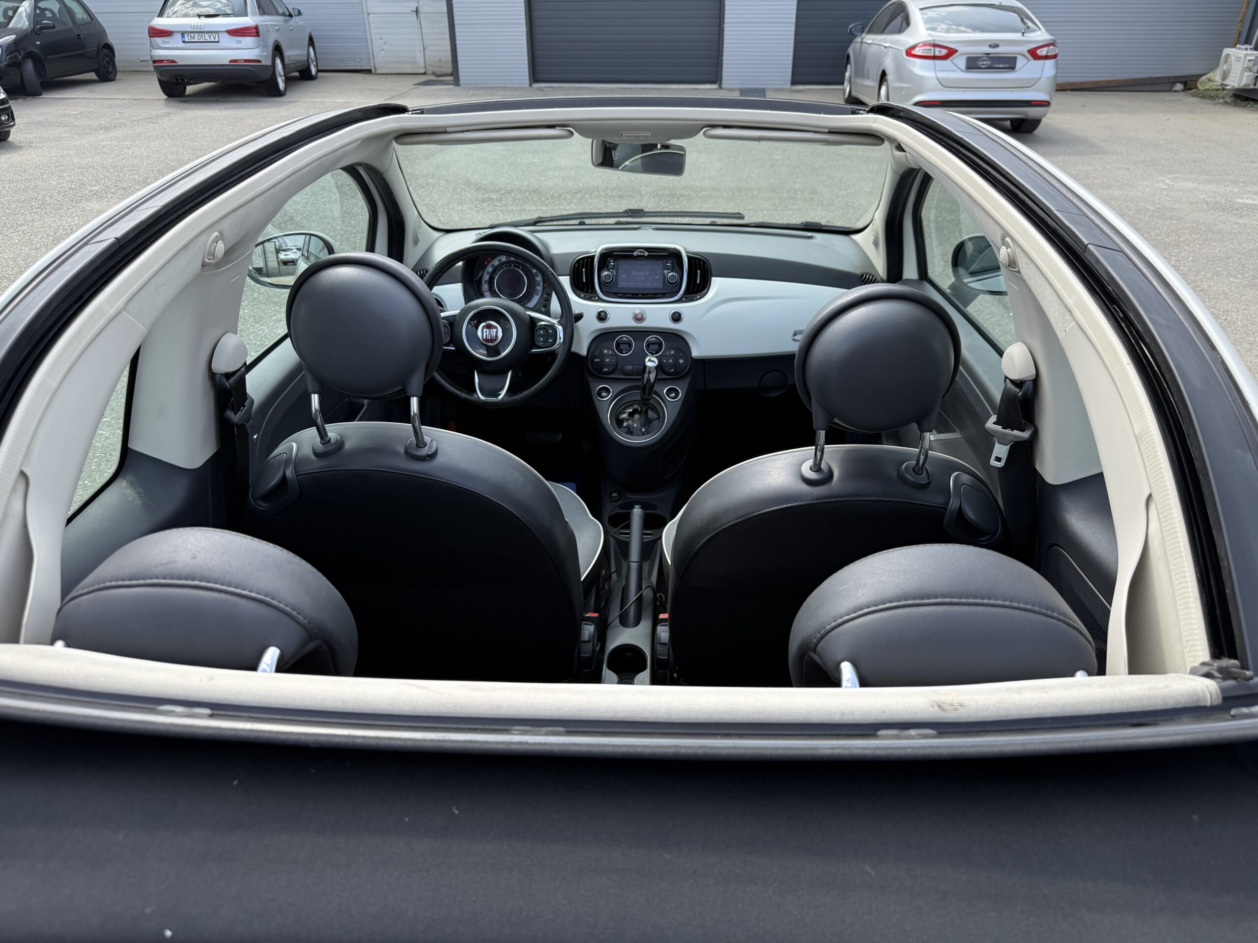 Masini in rate Timisoara | Masini rulate in rate cu avans 0% | Parc Auto Timisoara | XAX Auto Fiat 500 Cabrio - imagine 9