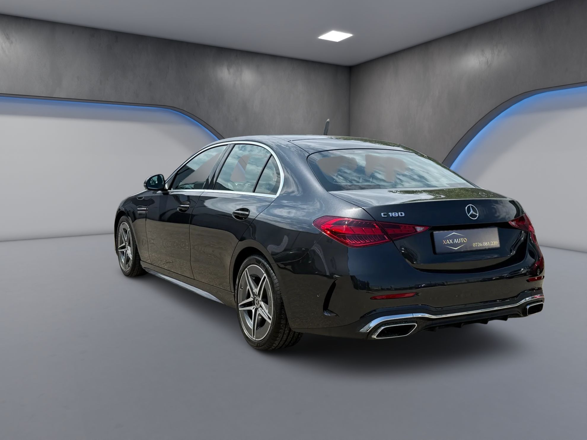 Masini in rate Timisoara | Masini rulate in rate cu avans 0% | Parc Auto Timisoara | XAX Auto MERCEDES BENZ C180***30.000km ***Pachet AMG*** - imagine 4